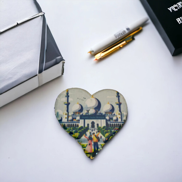 Heart Of Abu Dhabi | Metropolitan Horizon Keepsake - Luxury Handcrafted Art Craftihouse Dubai