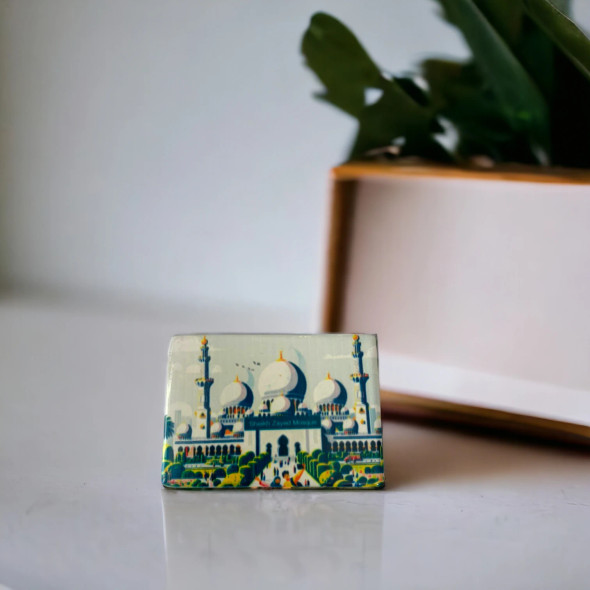 Abu Dhabi Abu Dhabi Ceramic | Stunning Emirates Skyline Decor - Luxury Handcrafted Art Craftihouse Dubai