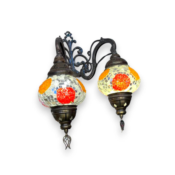 Exclusive Turkish Light Double Hanging Heritage Collection Detail