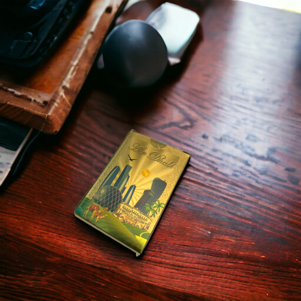 Premium Abu Dhabi Playing Card Abu High-Quality Souvenir