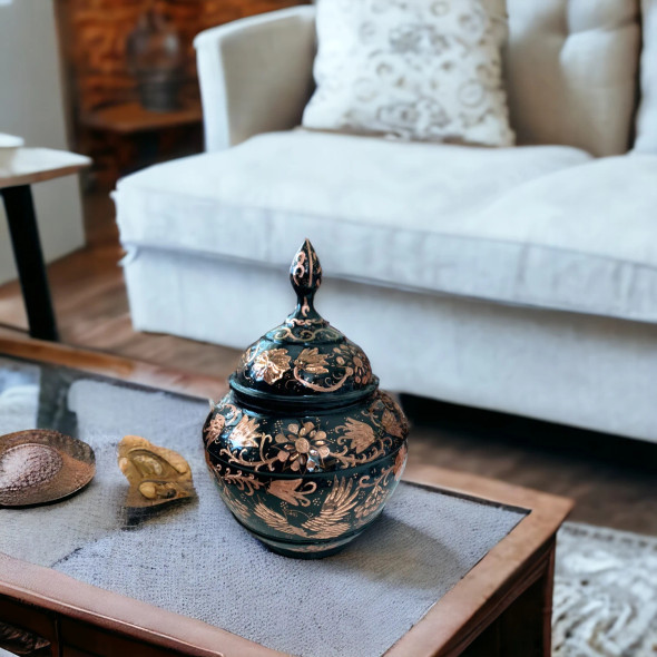 Persian Copper bowl engraved