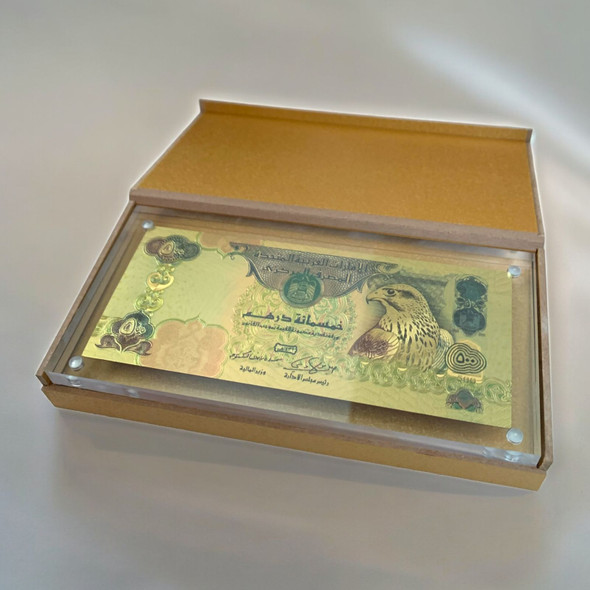 Premium Corporate Gold Foil Note In High-Quality Design