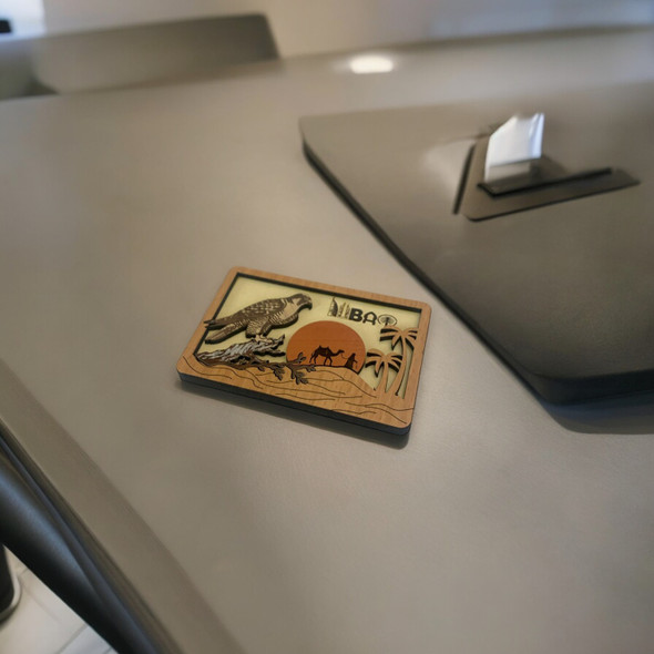 Falcon 9x6 Cm | Luxury Artisan Souvenir - Luxury Handcrafted Art Craftihouse Dubai