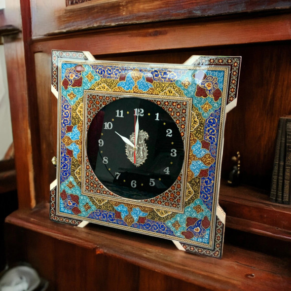 Luxury Artisan Hand Painted Wooden Allah Showcase - Craftihouse Dubai