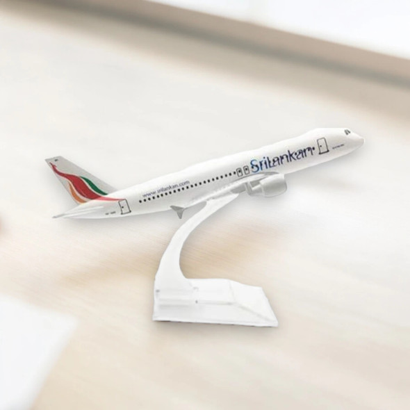Premium 16cm Airbus A320-200 Sri Lanka Airlines Alloy Model Aircraft High-Quality Design