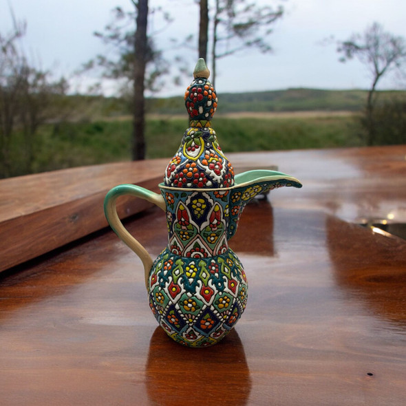Premium Enamel Painted Clay Coffee High-Quality Design