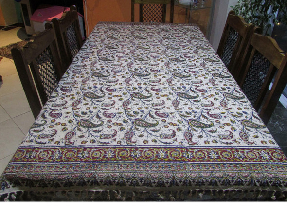 Luxury 190X135Cm Ghalamkari The Royal Premium Design Showcase