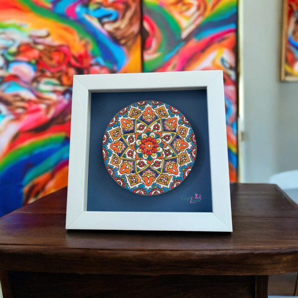 Premium Artisan Hand Painted Earthenware Textured High-Quality Design