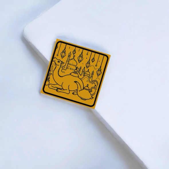 1001 Nights Magic Sophisticated Cultural Piece | Sophisticated Middle Eastern Fridge Magnet | Crafte - Luxury Handcrafted Art Craftihouse Dubai