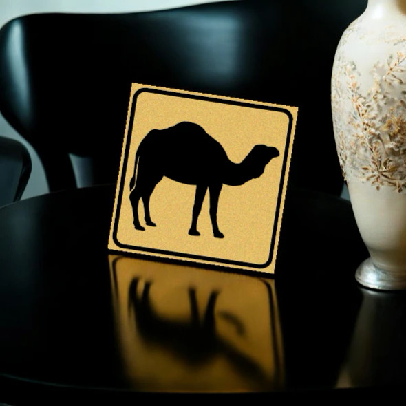Desert Camel Perfect From Playful Crafted Animal Figurine Middle Eastern | Premium Handcrafted Fridg - Luxury Handcrafted Art Craftihouse Dubai