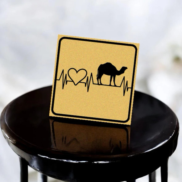 Desert Charm Camel Magnet | Unique Souvenir Keepsake - Handcrafted Heritage Souvenir from Craftihouse Dubai