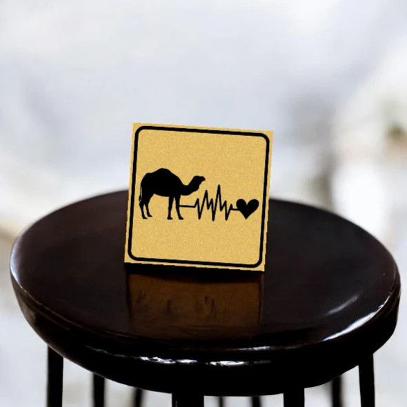 Desert Delight Camel Fridge Magnet | Ideal Kitchen Accessory - Handcrafted Heritage Souvenir from Craftihouse Dubai