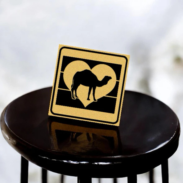 Miniature Camel Souvenir | Perfect Fridge Magnet from the Desert - Handcrafted Heritage Souvenir from Craftihouse Dubai