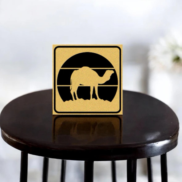 Camel A Little Humorous Desert Authentic | Sophisticated Boutique Accessory - Luxury Handcrafted Art Craftihouse Dubai