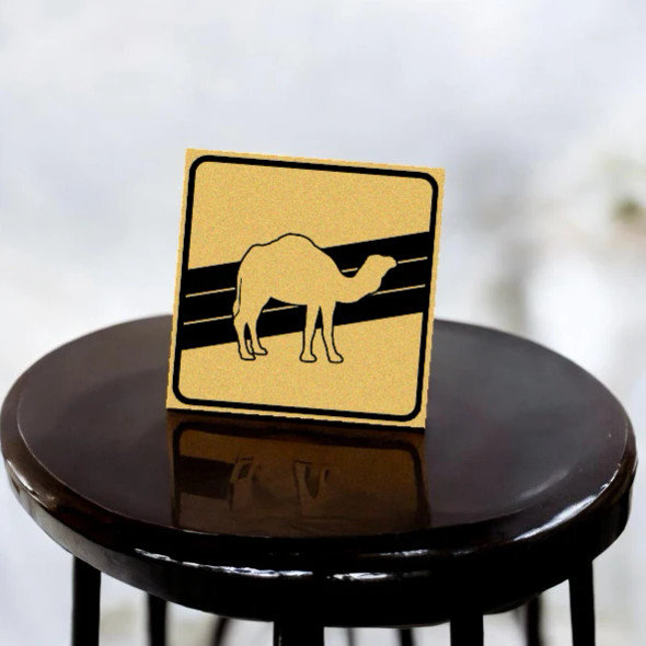 Premium Uae Authentic Camel Elegant Whimsical Artisan Detail View