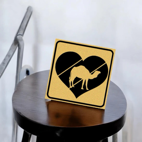 Desert Breeze Camel Magnet | Small Gift for a Memorable Keepsake - Handcrafted Heritage Souvenir from Craftihouse Dubai