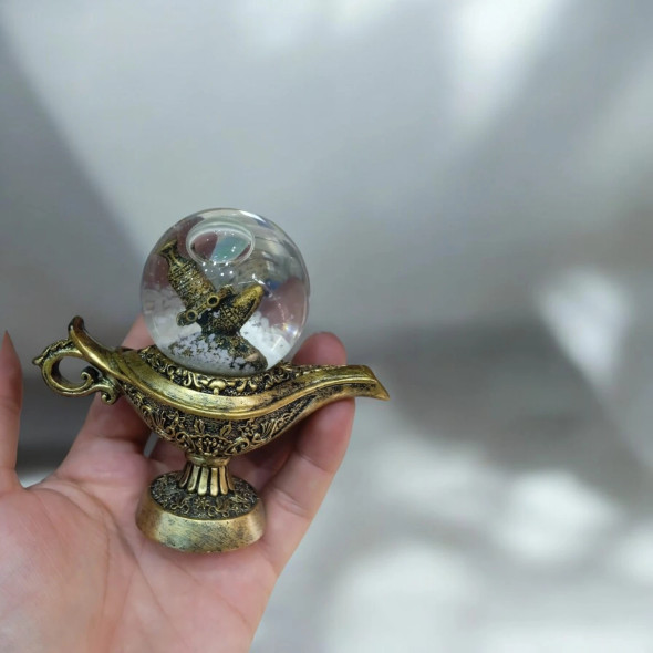 Dagger Snow Globe & Magic Premium | Boutique Skyline Memento - Luxury Handcrafted Art Craftihouse Dubai