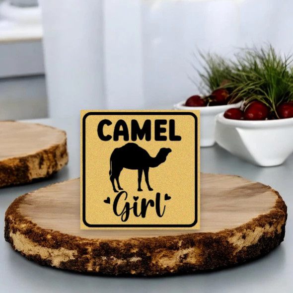 Premium Uae Charming Camel Girl Playful Artisan Detail View