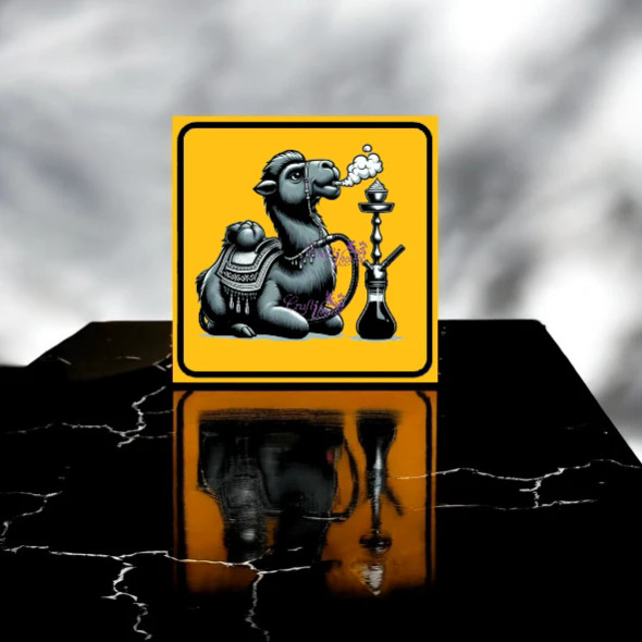 Dessert Camel With Hookah Artistic Crafted | Premium Handcrafted Dubai Memento - Luxury Handcrafted Art Craftihouse Dubai