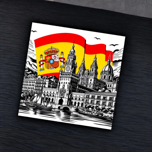 Luxury Spain Collector's From Artistic Arabian Memento Hand-finished Artisan Detail View
