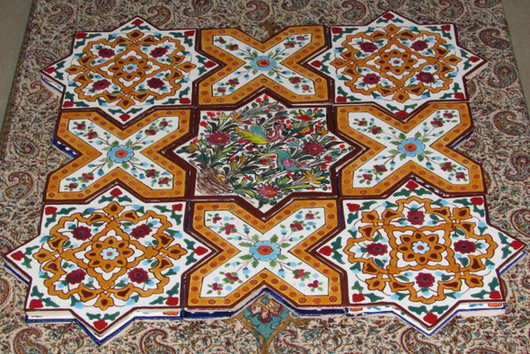 Set Of 9 Pieces Decorative | Artisan Crafted Ceramic Plate | Luxury Heritage Art - Luxury Handcrafted Art Craftihouse Dubai