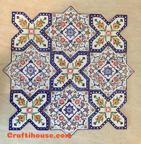 Luxury Tile Set Of 9 Pieces Premium Design Showcase