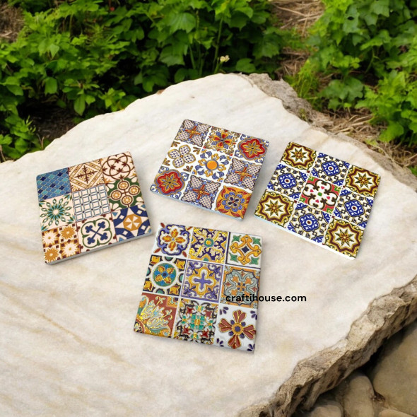 Her - Hand Painted Middle | Luxury Heritage Digital Art - Luxury Handcrafted Art Craftihouse Dubai
