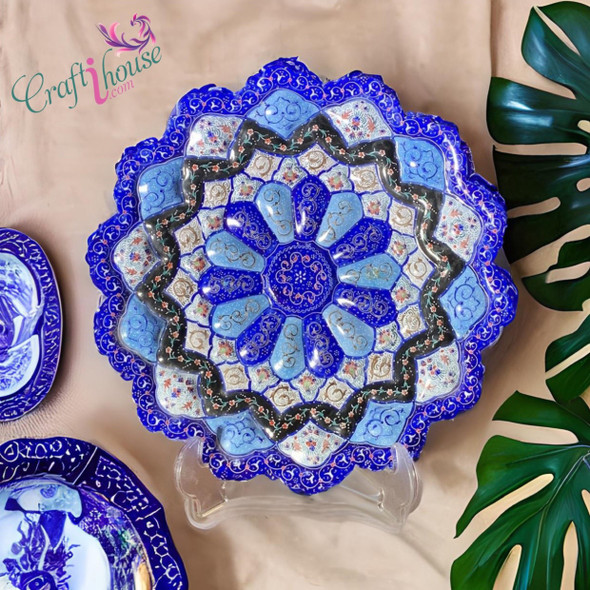 Luxury Wall Hanging Copper Plate Premium Design Showcase