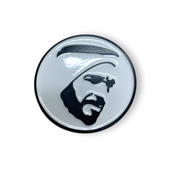 H.h. Sheikh Zayed Metal Badge | Luxury Heritage Gift & Cultural Souvenir - Luxury Handcrafted Art Craftihouse Dubai