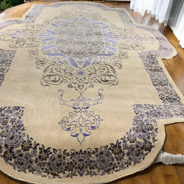 Pure Wool Carpet 2x3 Meter Permeim Quality Elegant Design 100% Wool Carpet | High-end Boutique Souvenir | Crafted In Dubai - Luxury Handcrafted Art Craftihouse Dubai