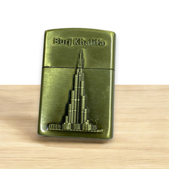 Golden Burj Khalifa Gas Lighter | Sophisticated Boutique Accessory | Crafted In Dubai - Luxury Handcrafted Art Craftihouse Dubai