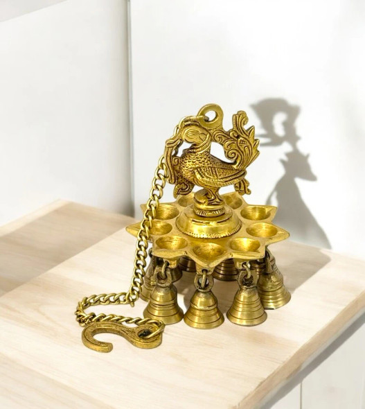Premium Indian Indian Brass Deep Peacock Craftsmanship and Design