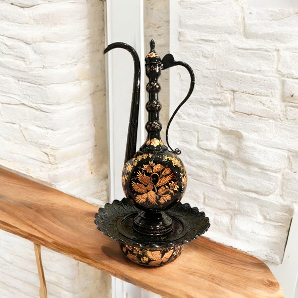 Premium Artisan Copper Pitcher & Bowl Craftsmanship and Design