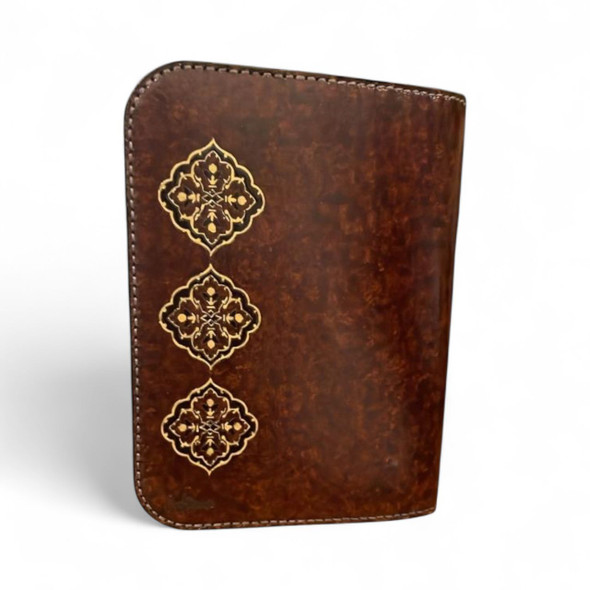 Handcrafted Premium Camel Leather A5 Journal Protector for Home and Gift