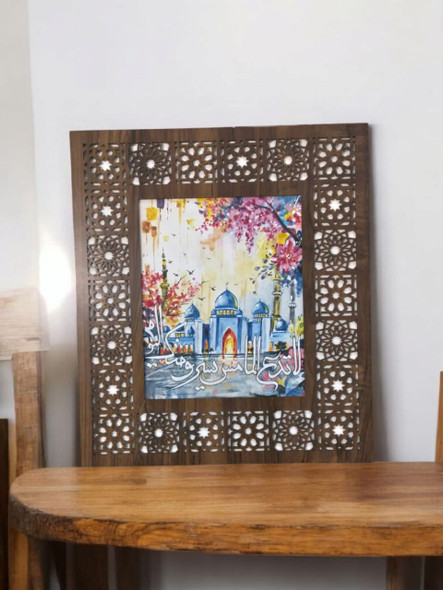 Luxury Sheikh Zayed Mosque Arabic Calligraphy Traditional Artisan Detail View