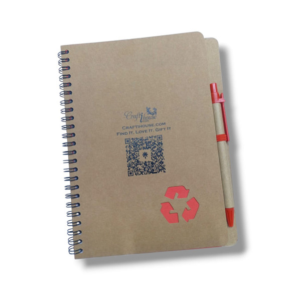 Handcrafted Personalized A5 Notebook for Home and Gift