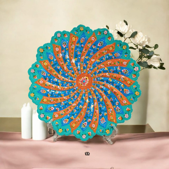Handcrafted Handcrafted Copper Wall Plate For Home And Gift