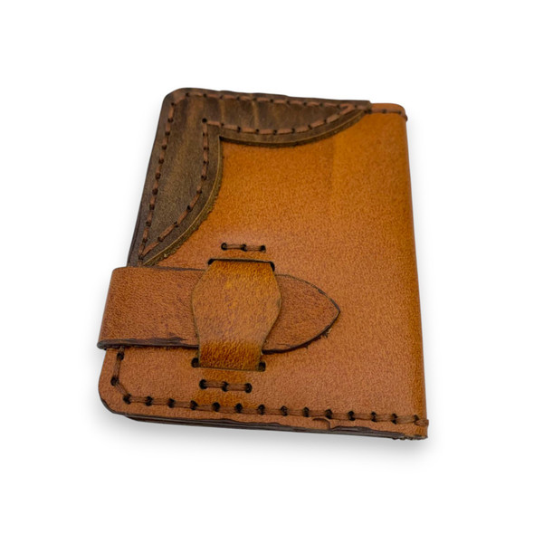 Handcrafted Personalized Handmade Leather Wallet for Dad for Home and Gift
