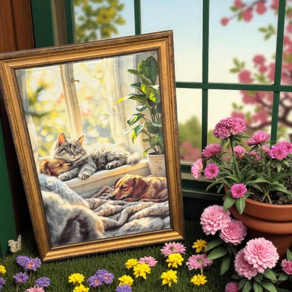 elegant-pet-wall-art-framed