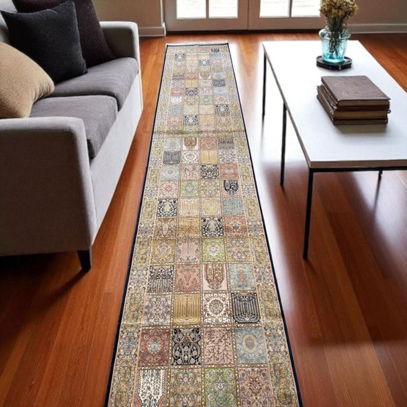Luxury Silk Runner Rug 400x80 | Sophisticated Cultural Accent - Luxury Handcrafted Art Craftihouse Dubai