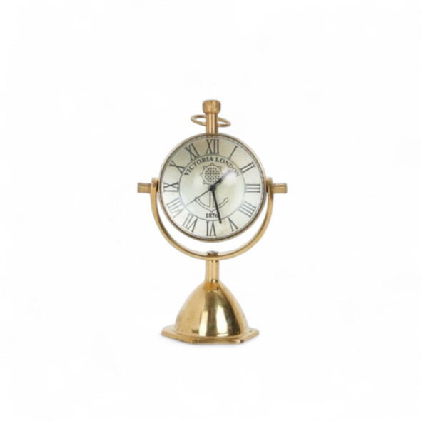 decorative brass clock