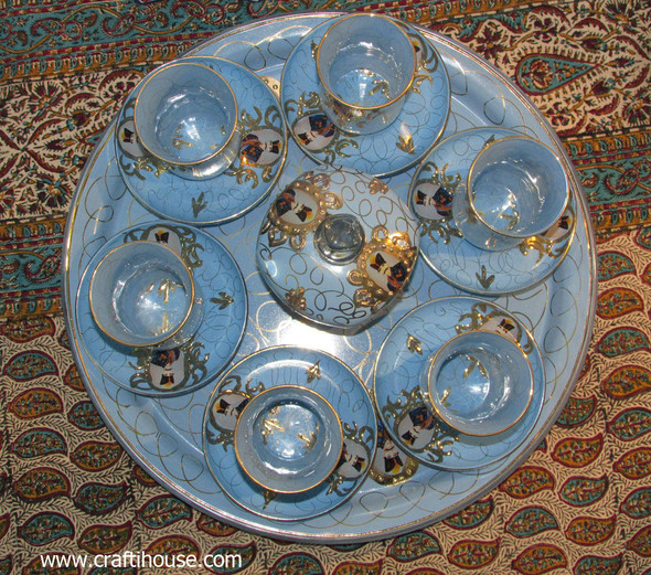 Handcrafted Qajar Style Hand Painted Lifestyle Visual