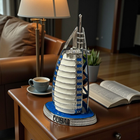Exclusive Burj Al Arab Metal Model Heritage Collection View