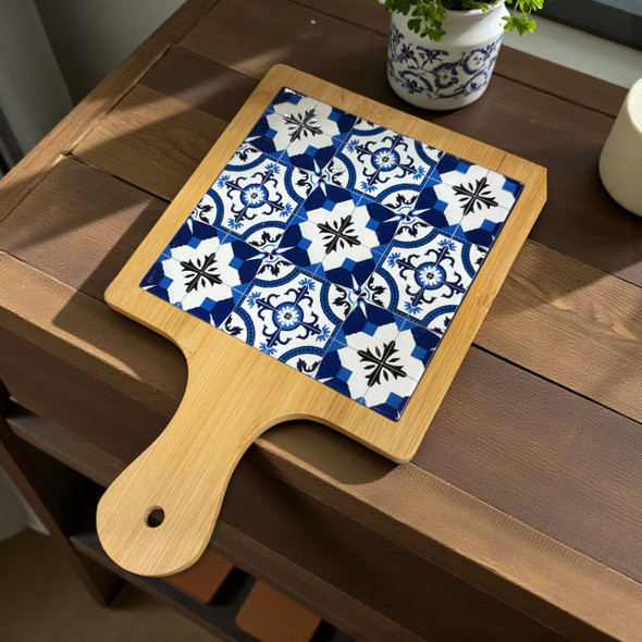 Exclusive Square Tile Wooden Board Heritage Collection View