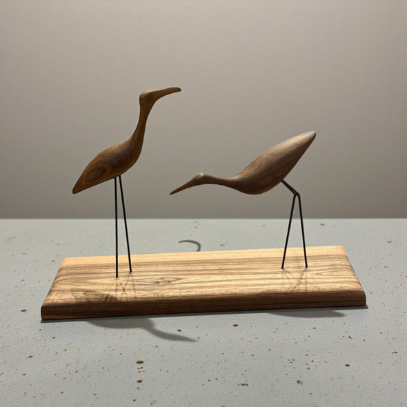 Wooden Bird Sculpture On Stand | Premium Handcrafted Memento - Luxury Handcrafted Art Craftihouse Dubai