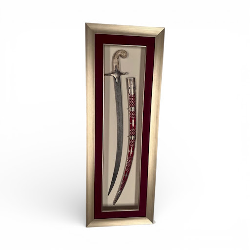 Engraved Sword Wall | Sophisticated Boutique Accessory | Crafted In Dubai - Luxury Handcrafted Art Craftihouse Dubai
