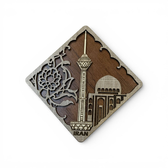 Milad Tower Souvenir Fridge Magnet
