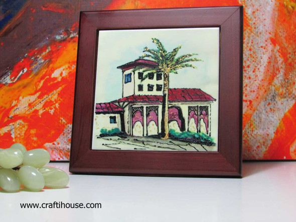 Exclusive Moroccan Villa With Palm Tree Fine Craftsmanship Detail