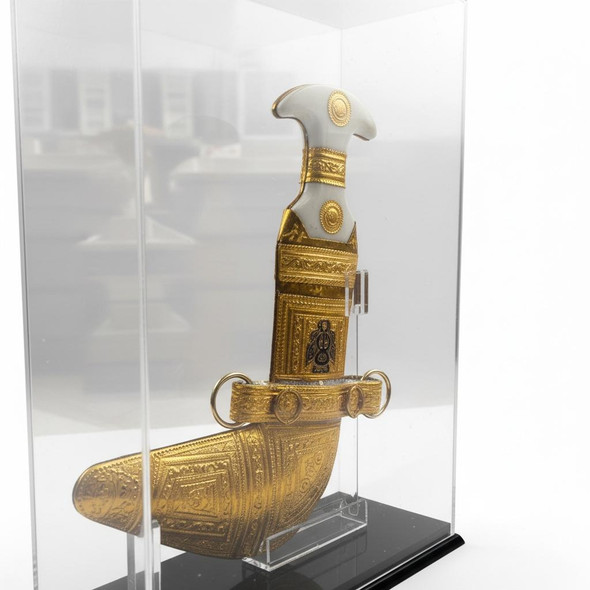 "the Ambassador's Honor" Vip Dagger | Authentic Framed Dagger Art | Luxury Regional Souvenir - Luxury Handcrafted Art Craftihouse Dubai
