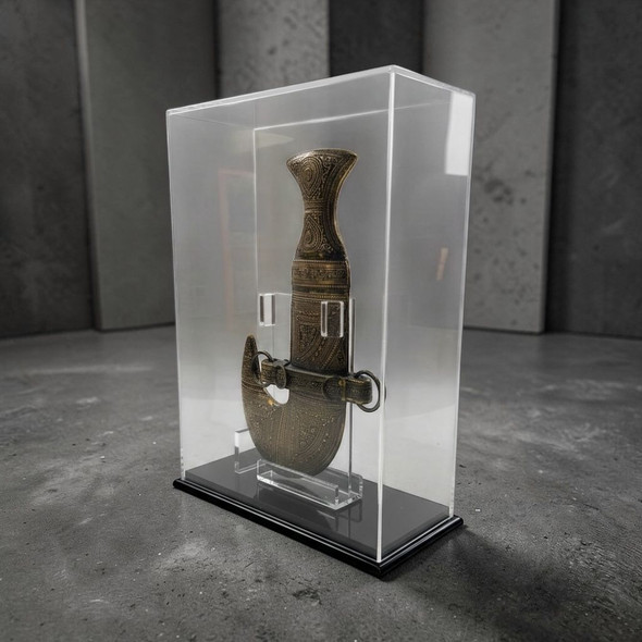"the Guardian’s Legacy" Vip Dagger | Boutique Clay Khanjar | Sophisticated Heritage Piece - Luxury Handcrafted Art Craftihouse Dubai